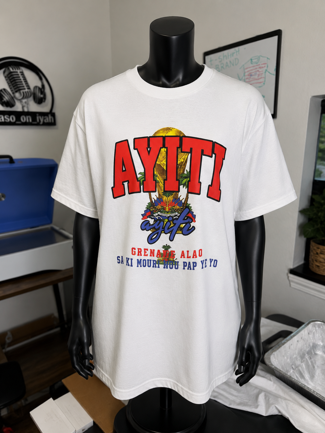 ayiti short sleeve tees